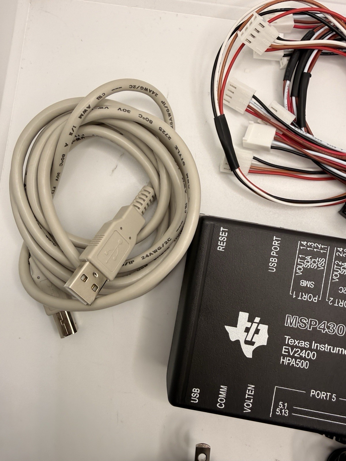 Texas Instruments EV2400 HPA500 Battery Fuel Gauge Interface Bqstudio Debugger