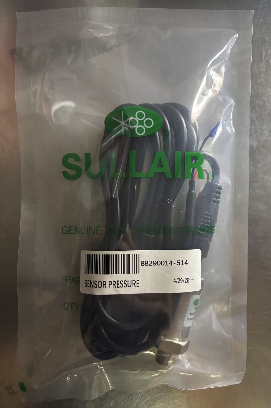 1PC 88290014-514 Pressure Sensor for SULLAIR Air Compressor Press 88290014514