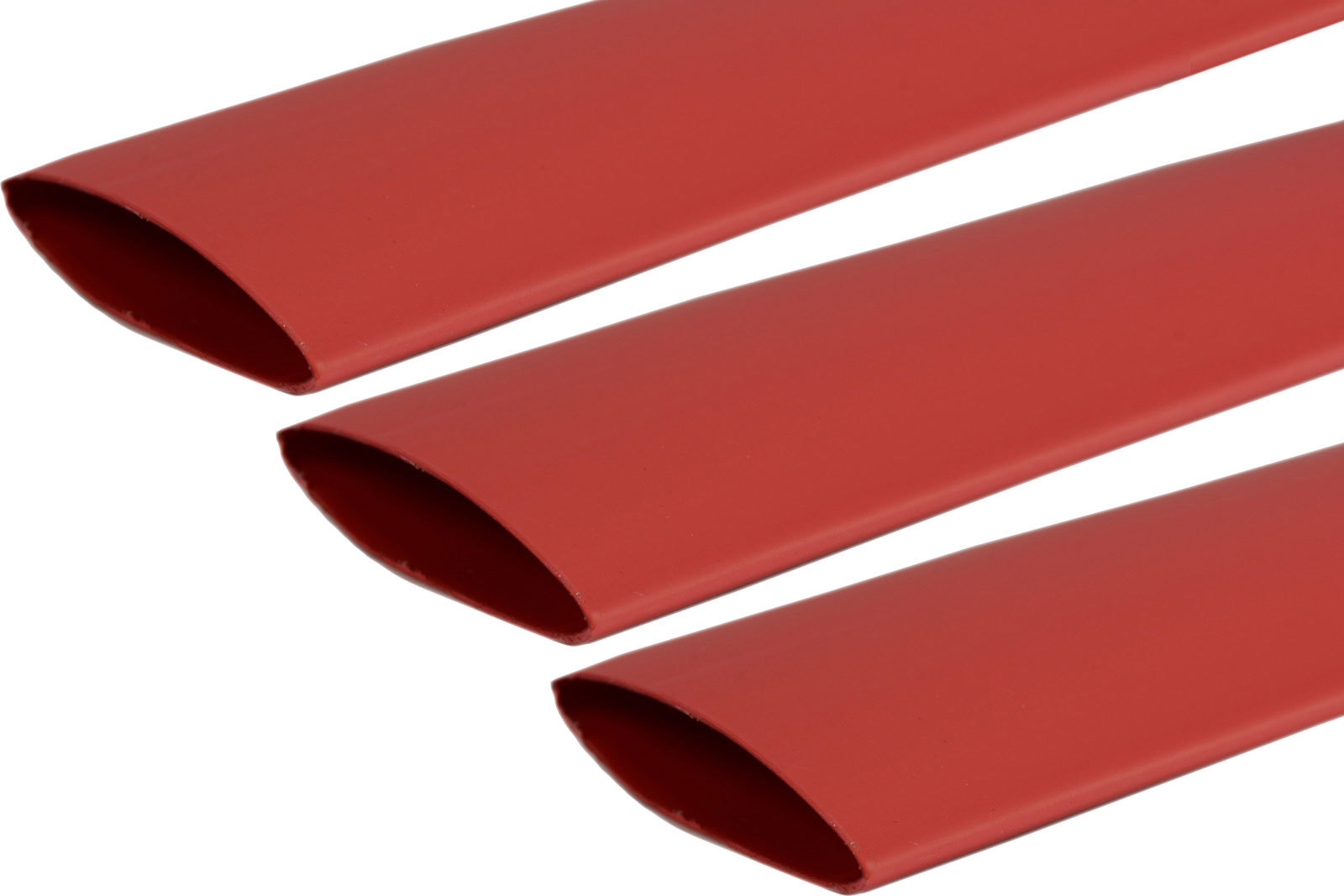 3 Lot TEMCo 1″ Marine Heat Shrink Tube 3:1 Adhesive Glue Lined 12″ long RED