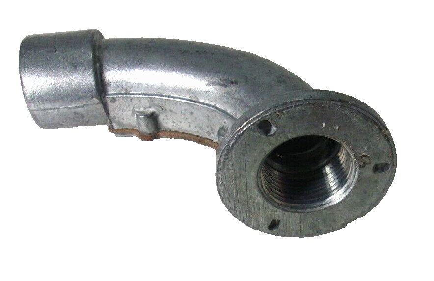 (01 Pc) Red Dot ESL-1, 1/2″, Die-Cast AL, 90D, Rigid Con Concrete Slab Insert