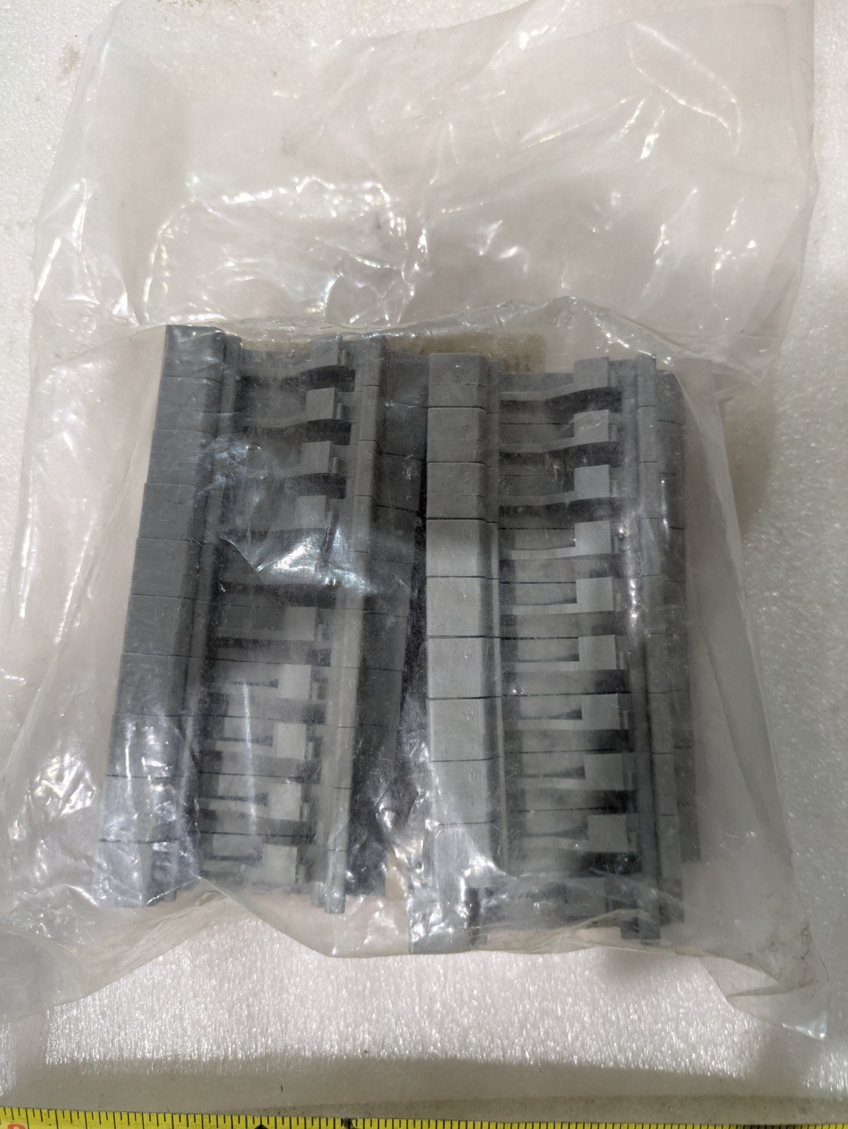 WAGO 283-101 2-Conductor Through Terminal Block 16mm2 Gray DIN Rail Lot of 20