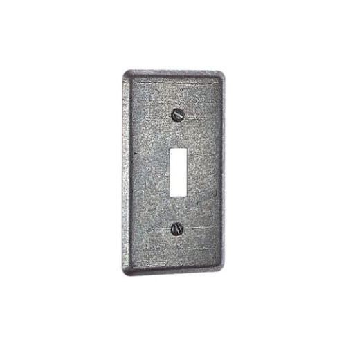Steel City 58C30, 1/4″ Raised, Steel, 1-Gang, (1) Toggle Switch, Box Cover, 1 pc