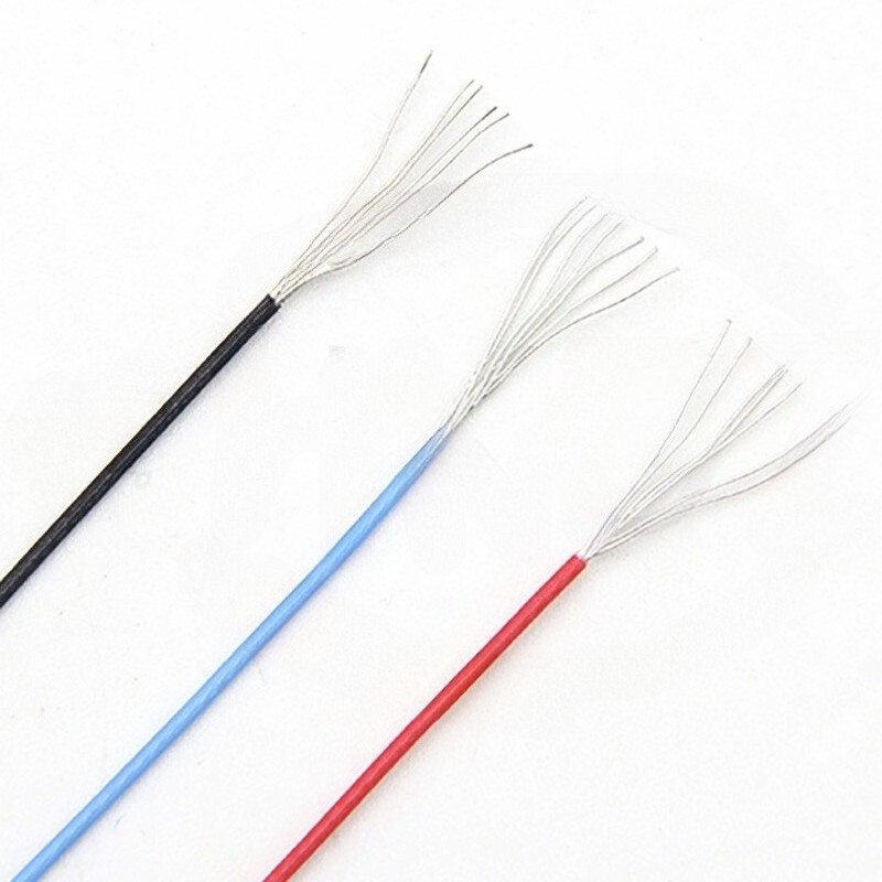 PTFE Cable Wire 26 28 30 32 34 36 38 40AWG Flexible Tinned Copper Cable UL10064