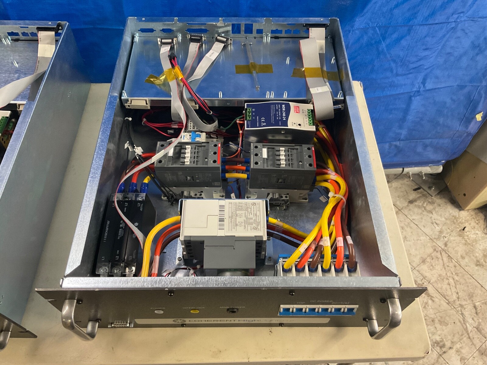 Coherent HighLight FLp Fiber Laser Controller lots of 2 unit for parts AS IS