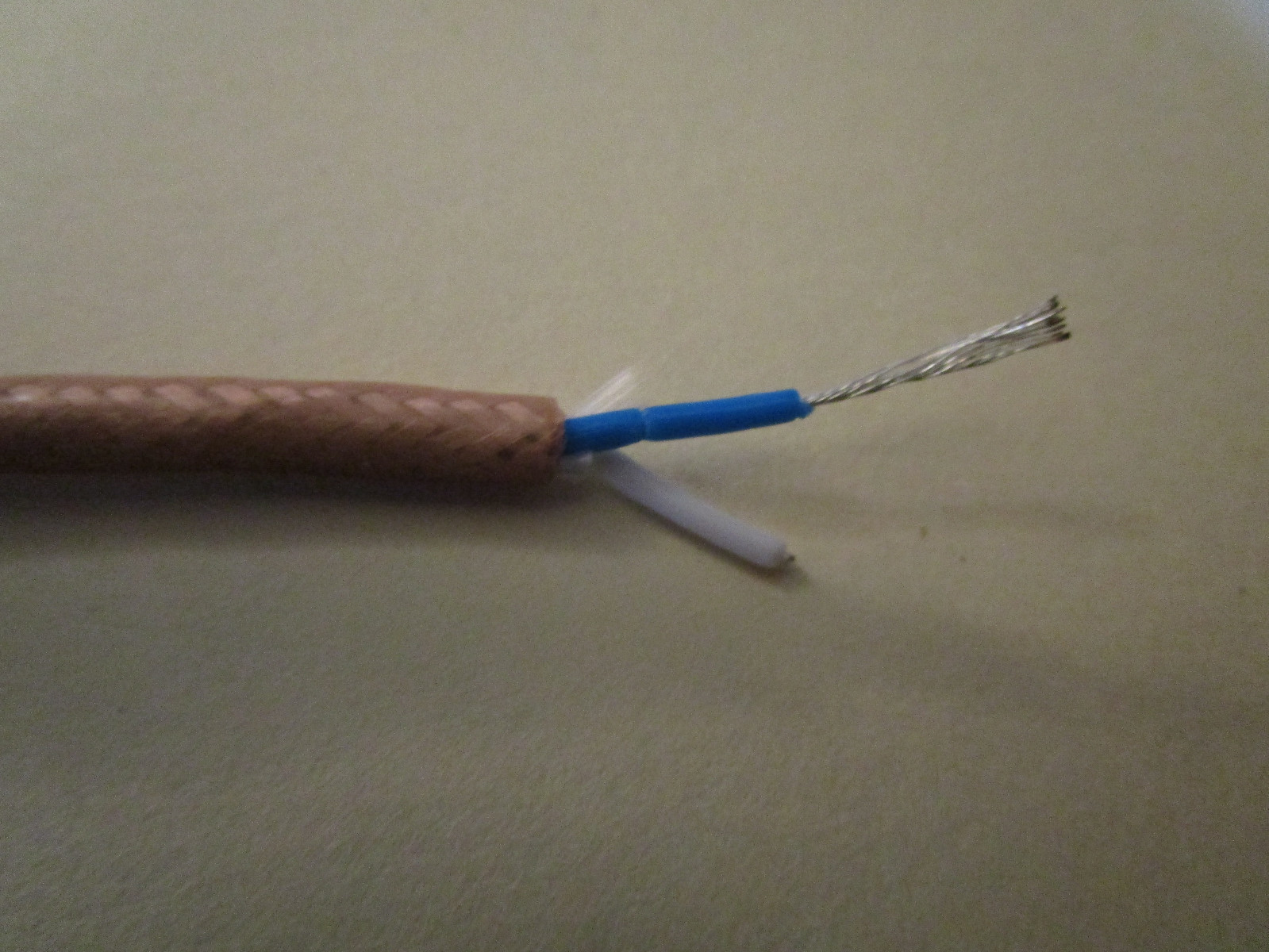Times Microwave AA-2270 ST5M1284-001 Twinax Silver Plated Aircraft Cable 50ft.