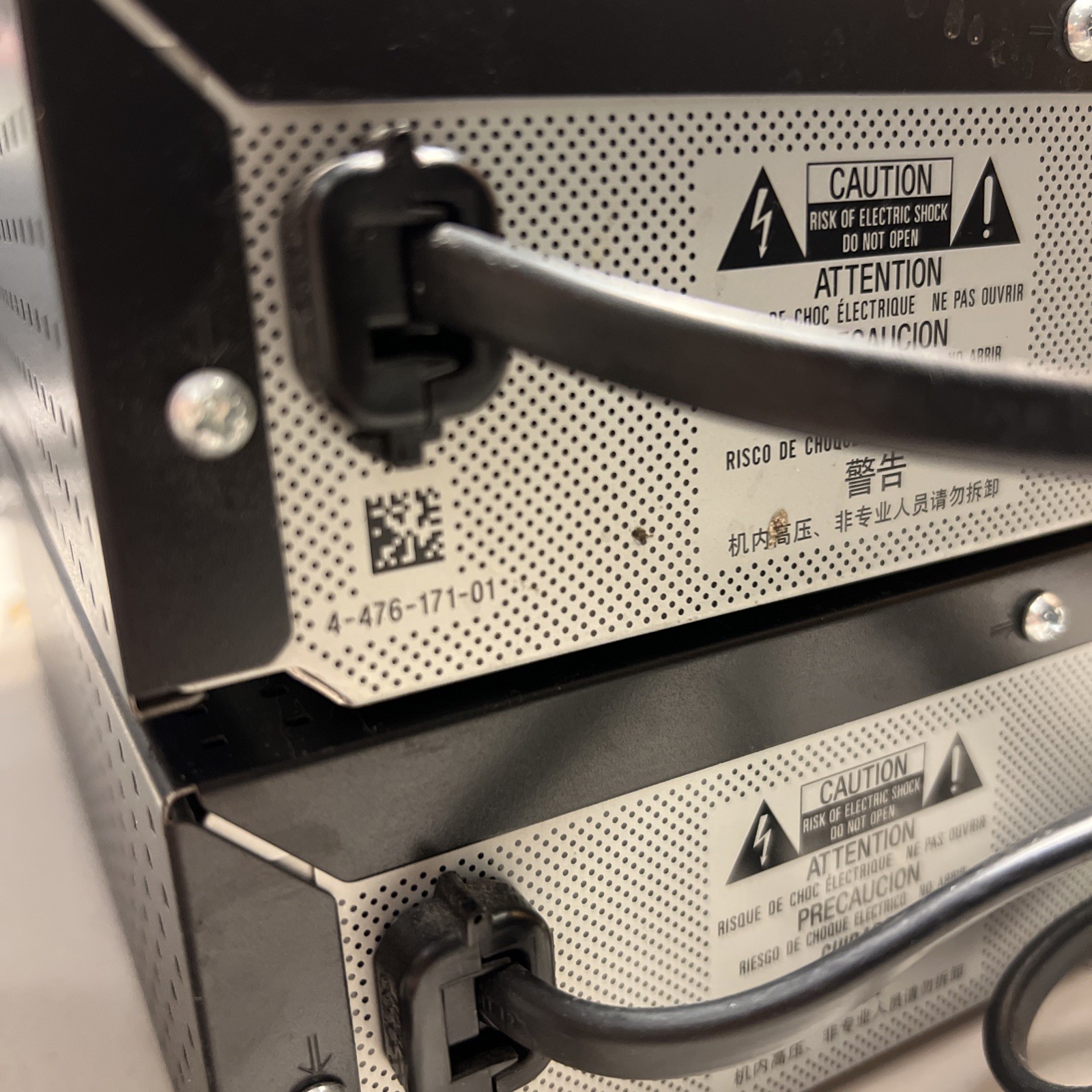 Sony Power Distribution Units Matching Pair TA-SA700WR
