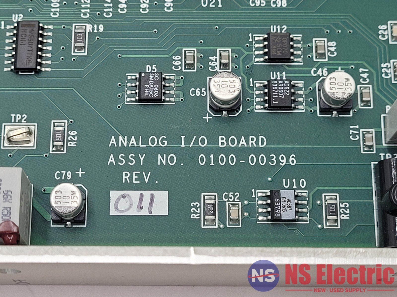 Applied Materials / AMAT / Assy#0100-00396 REV011 / ANALOG I/O BOARD