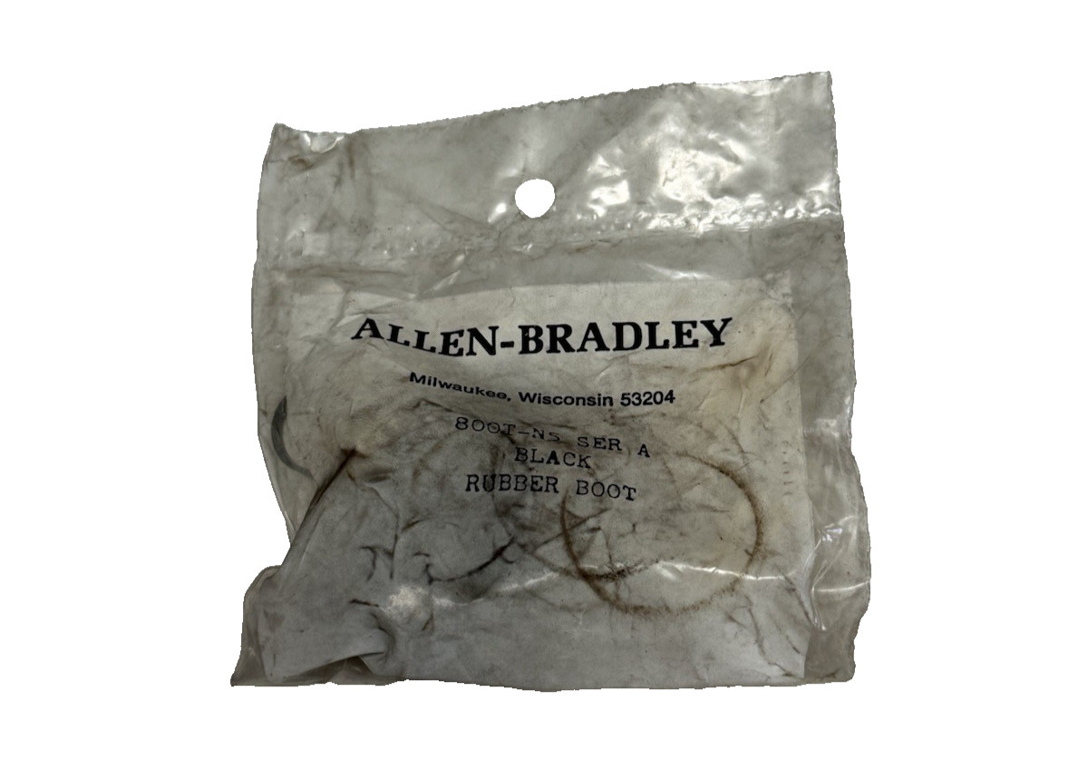 Allen Bradley 800T-N5 30mm Black Rubber Boot