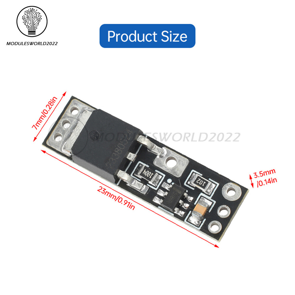 1S 30A High Current 10A Li-ion Battery Protection Board for DC 3.7V 4.2V Polymer