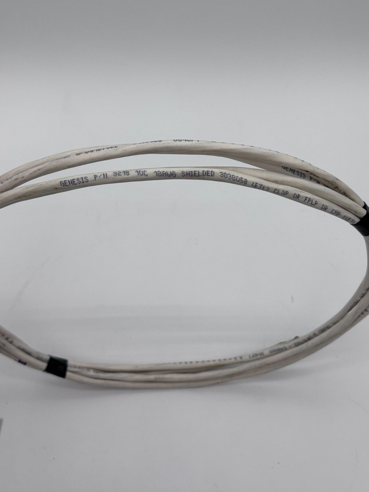 17′ Genesis 3218, 18 awg. 10-C OAS, Shielded, Plenum Rated Control Cable
