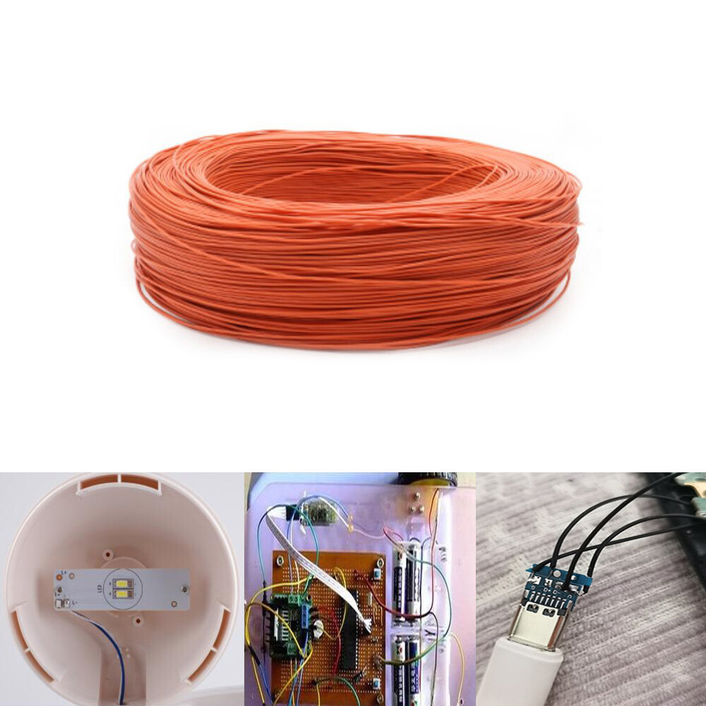 UL1007 Tinned Coppers Stranded Electrical Wire Cable – 26 AWG PVC Hookup Wires