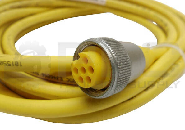 NEW TURCK RKM 61-5M CORDSET, ST. FEMALE CONN, 5m, U5159-1 *QTY AVAILABLE*