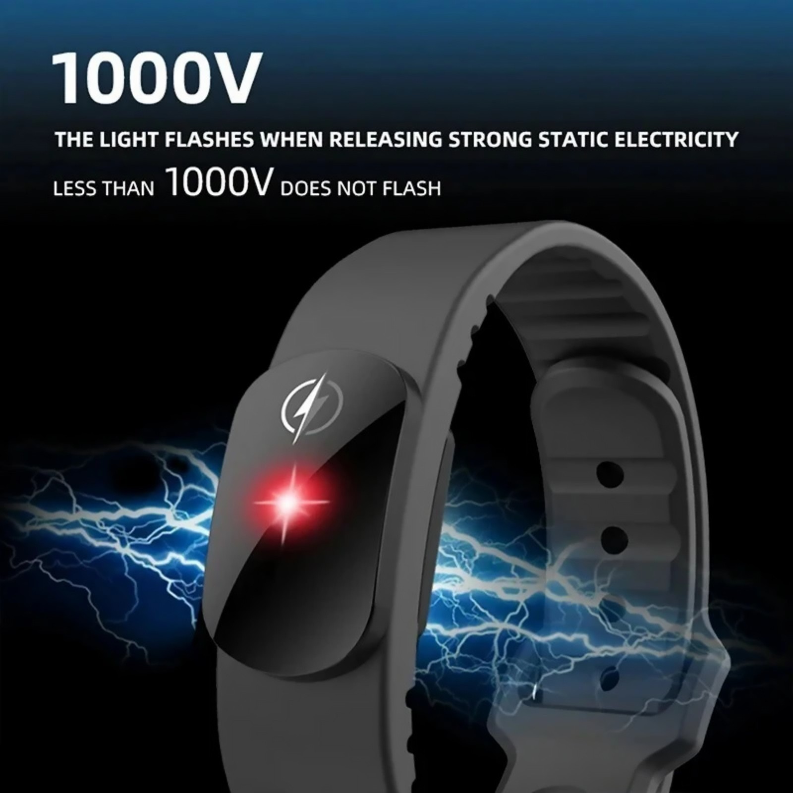 Adjustable Anti-Static Bracelet Wireless Eliminator Wrist Portable Accessory