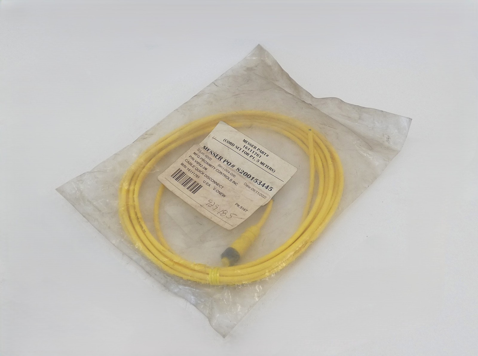 Remke 304A0164J Single End Cordset Proximity 901-757-12 Dwyer 5 Meter – NEW S…