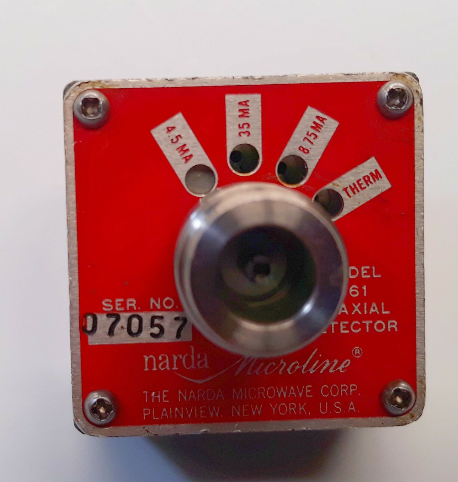 Narda Microline Coaxial Detector Model 561 N-Type & BNC
