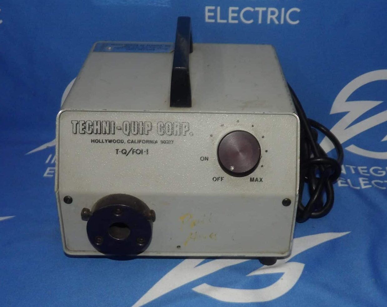TECHNI-QUIP CORP T-Q/FOI-1 Fiber Optic Light Source + 1 Year Warranty