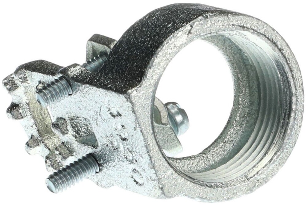 Blackburn 3950, 1″, 8 to 3/0 AWG, Malleable Iron, Conduit Hub Ground Clamp, 1 pc