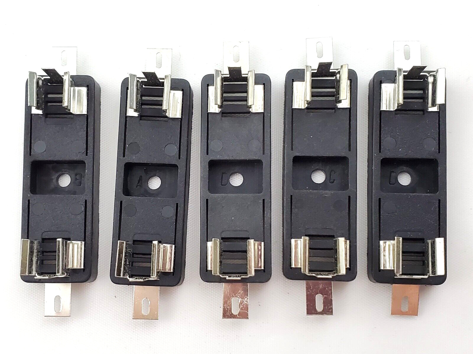 Lot of 5 JKL 2910F-47 Festoon Sockets For Miniature Lamps From 37mm To 47mm Long