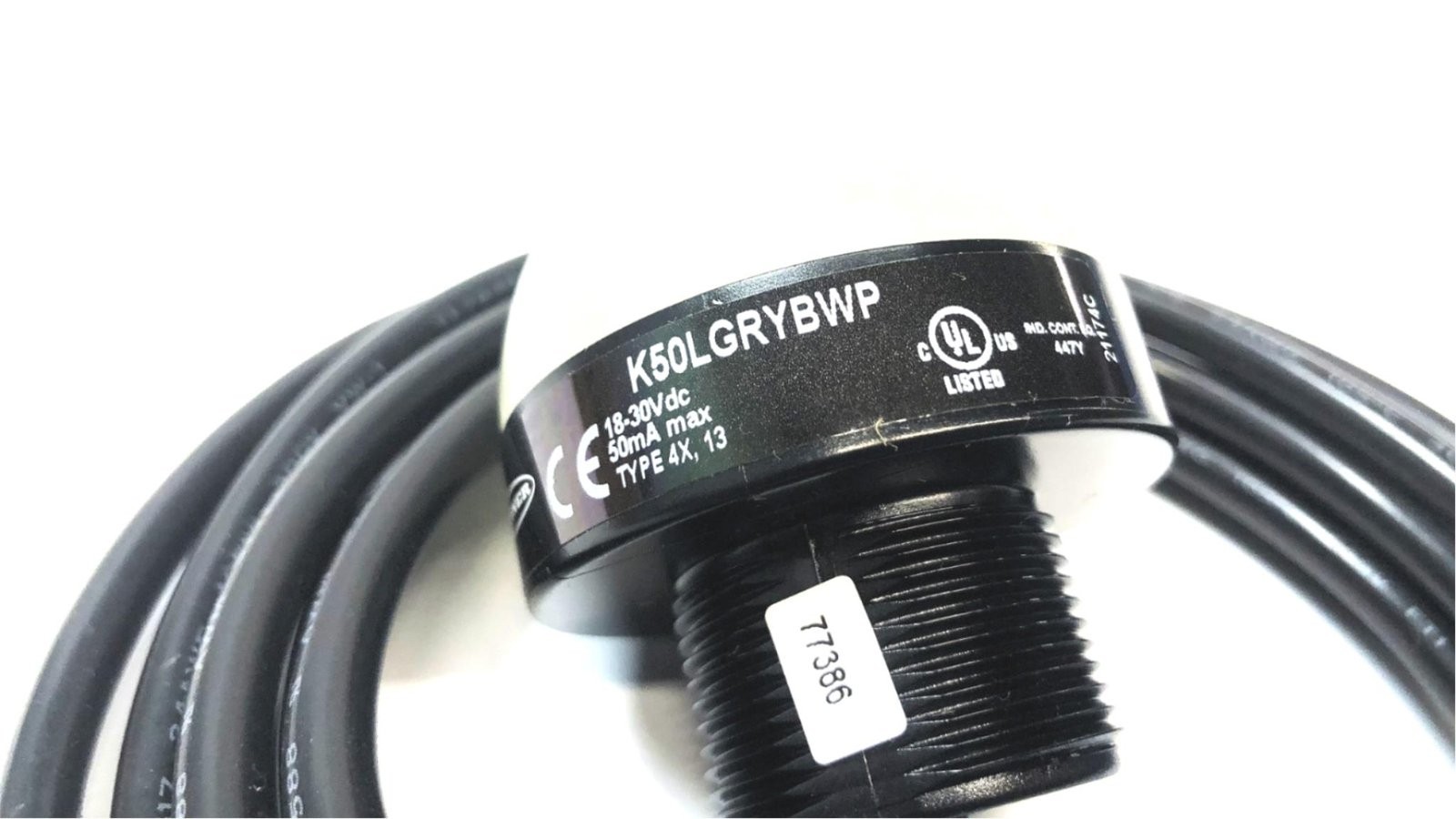 Banner Multicolor Indicator Light K50LGRYBWP NOS