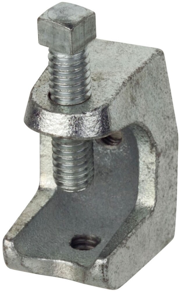 Steel City 507, 1-3/8″ Jaw, 1/2″ Tap, Iron, Square Head Screw, Beam Clamp, 1 pc