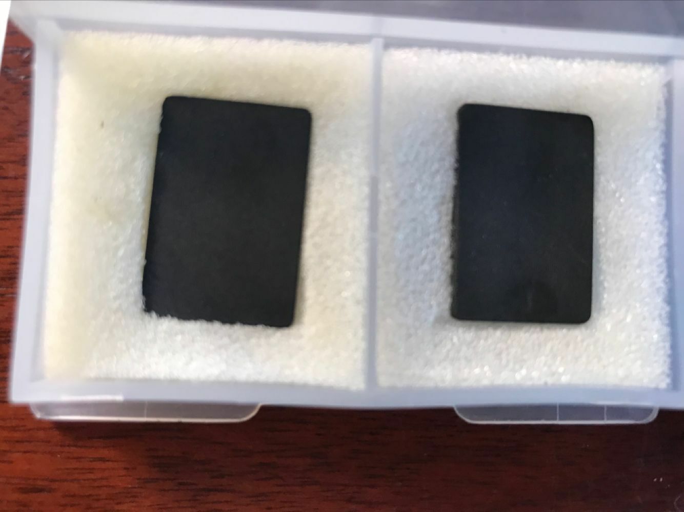 SEMIXICON 24x17x2 mm Electrostatic Proof Porous Ceramic Black Silicon Carbide