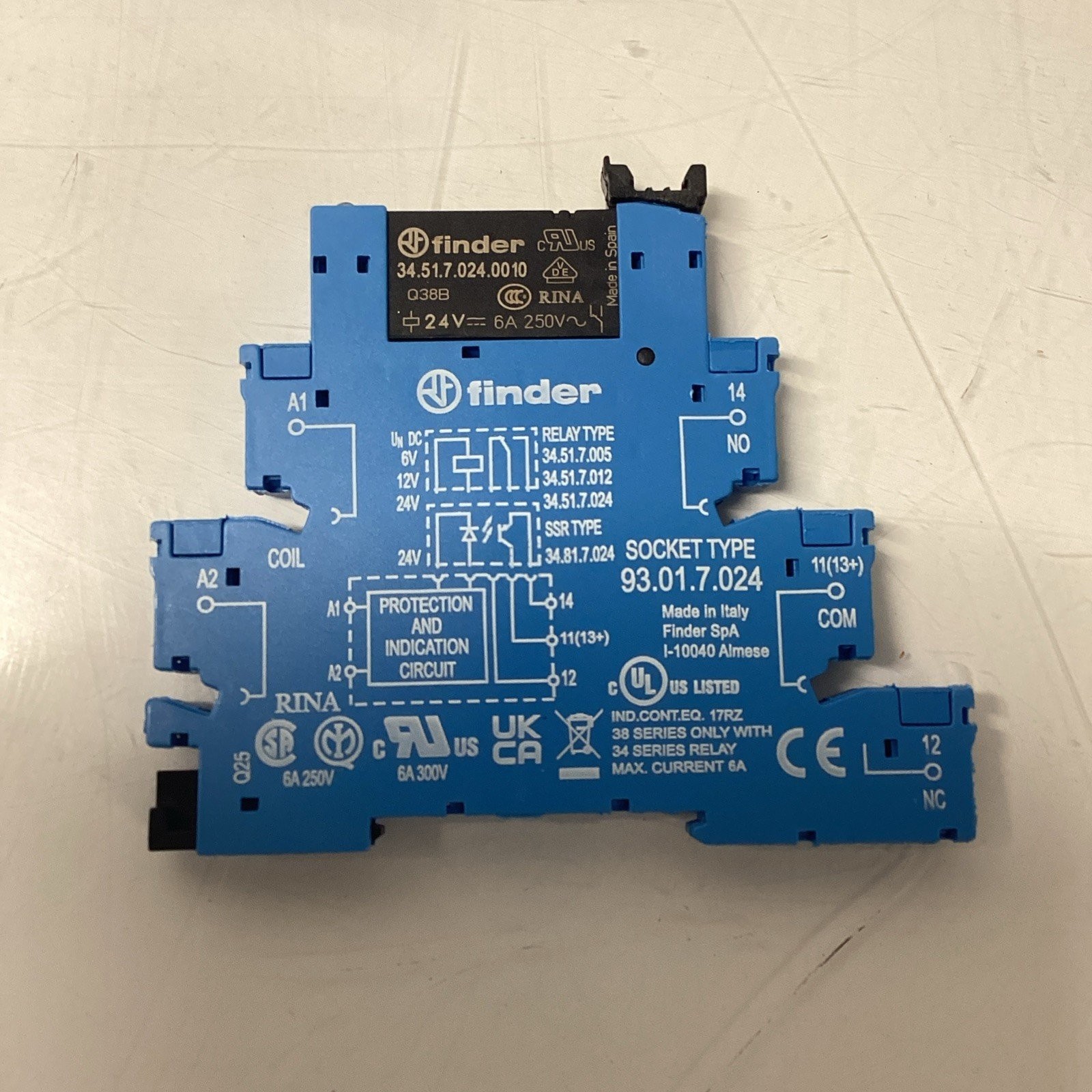 7PCS/Box New 34.51.7.024.0010 + 93.01.7.024 Relay 38.51.7.024.0050 O-383