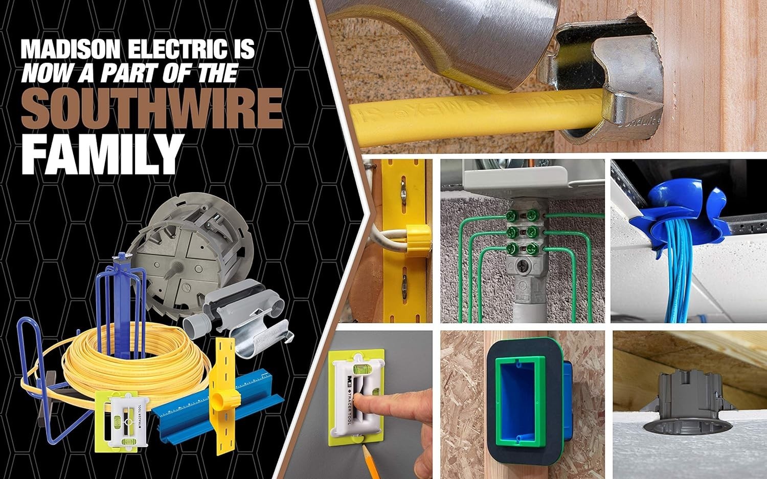 Southwire MH8110 Wire Smart Cable Dispenser, Floor or Stud Mounted