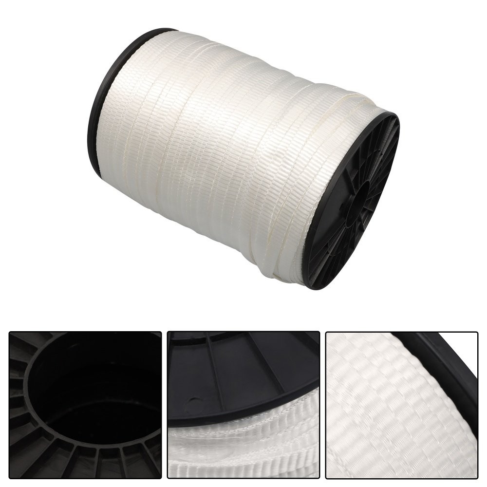 Polyester Pull Tape 5/8″ x 1000′ Mule Tape Flat Rope 1800 lbf Tensile Capacity