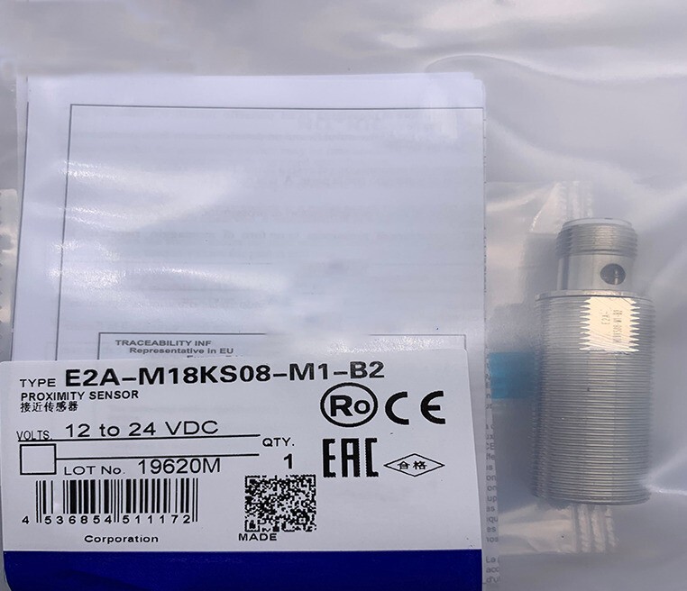 1PCS New For Omron E2A-M18KS08-M1-B2 Proximity switch sensor 12-24VDC