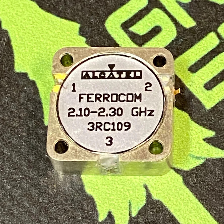 3RC109 – ALCATEL – FERROCOM 2.10-2.30GHZ ISOLATOR CIRCULATOR