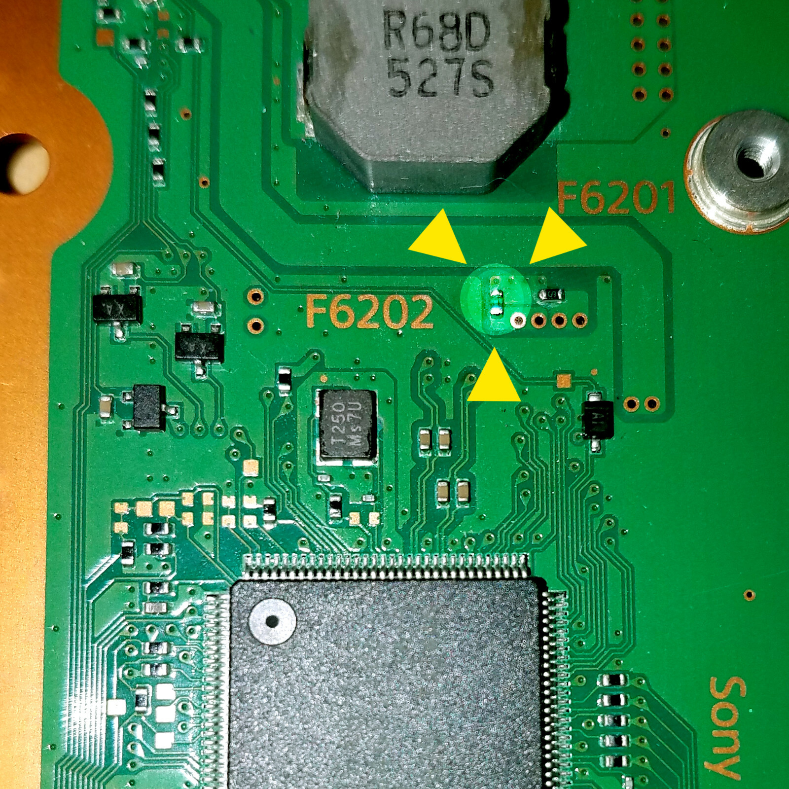 (2x) 0402 Fuses for PlayStation 4 Pro and Slim Blueray Disc F6202 Repair