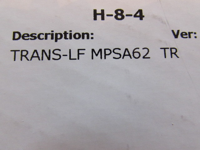 MPSA62 Central Semi Darlington PNP 20V 500mA 3-Pin TO-92 Rohs Pb Free, 25 pieces