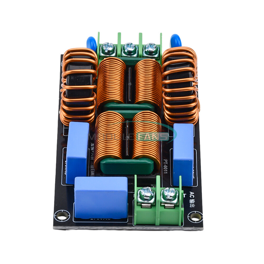 AC110-250V 4/10/20A 3-stage EMI AC Filter Board Audio Power Amplifier Module-