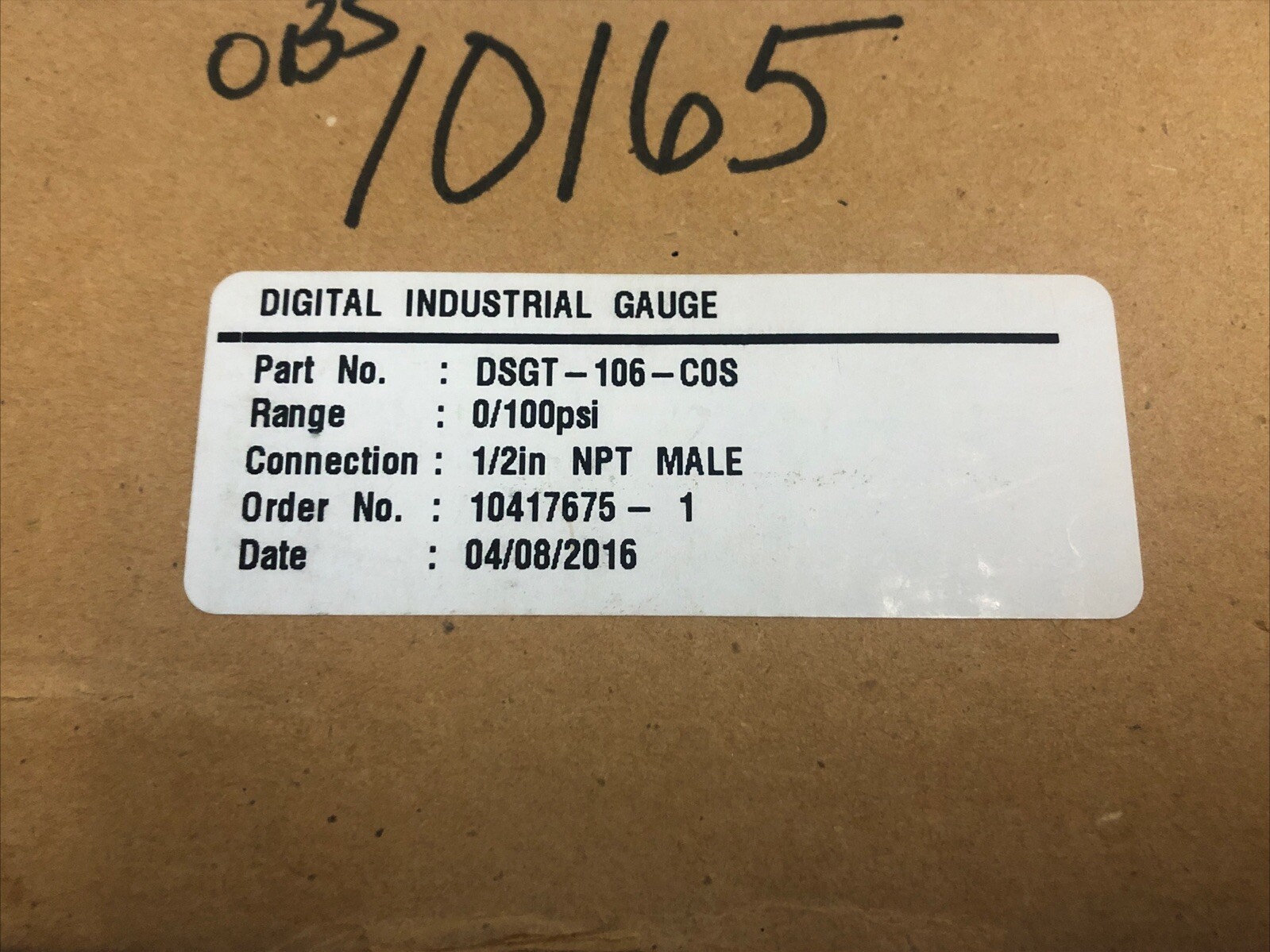 DWYER DSGT-106-C0S / DSGT106C0S NEW!!