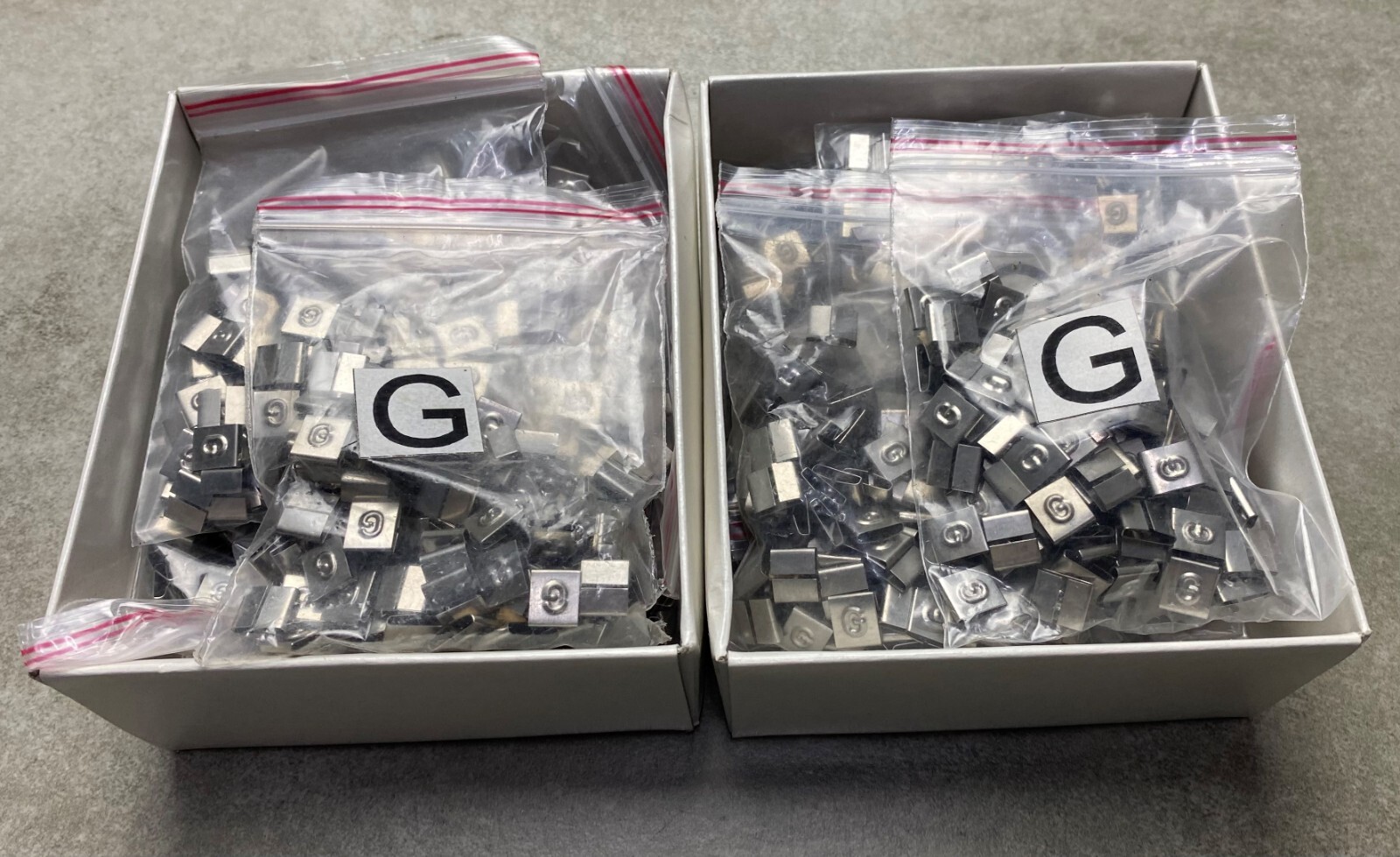 HAYATA ID-G, Stainless Steel Cable Marker 316SS, Symbol “G” , 100 Pc’s Pkt