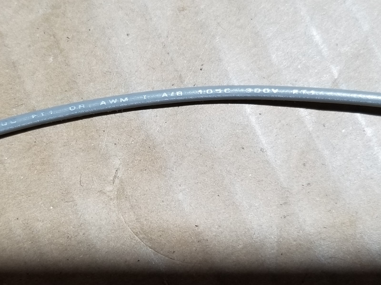 Southwire #16awg Stranded Tinned Copper UL-1007/1569 Lead Wire Gray /100ft