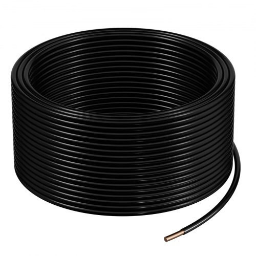 12 AWG Solid THHN Wire, 100% OFC Copper Electrical Building Wire with Nylon Jac