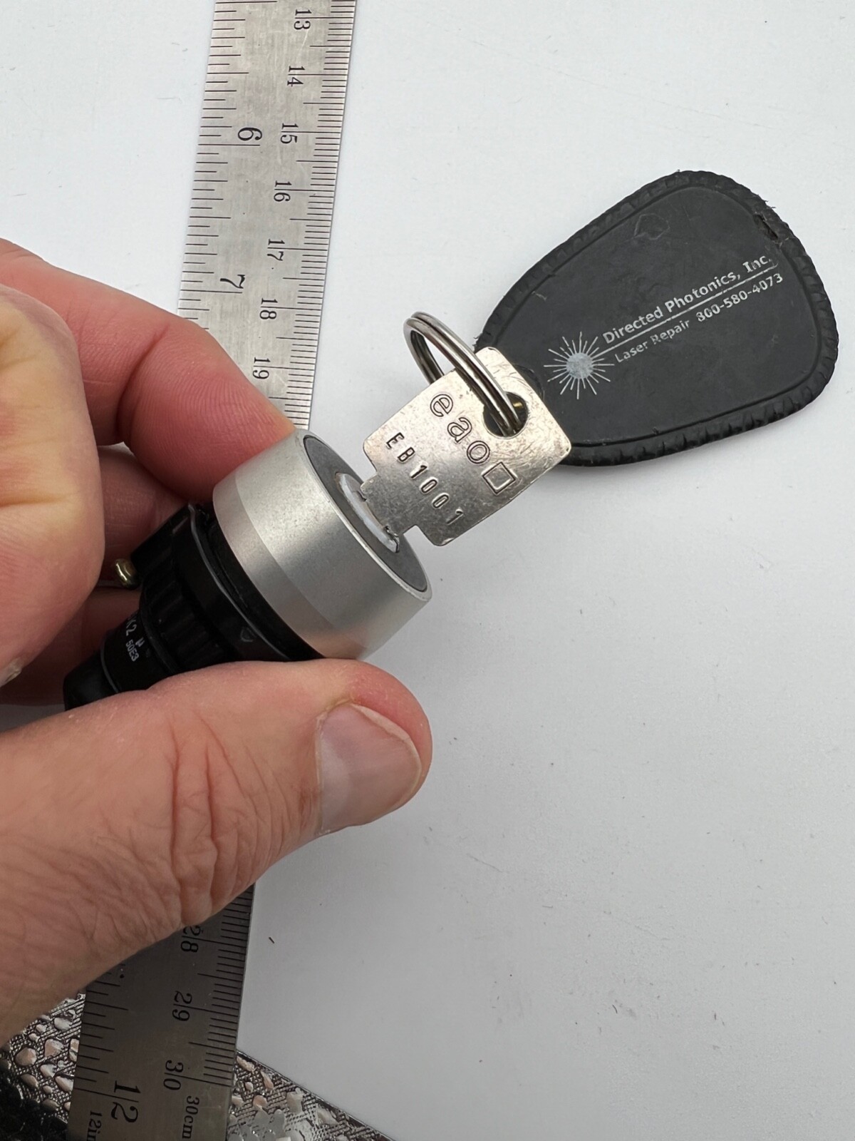 Kara Micro Laser Switch w/ Key EAO KEY SWITCH 14-235 .025 Made in Switzerland