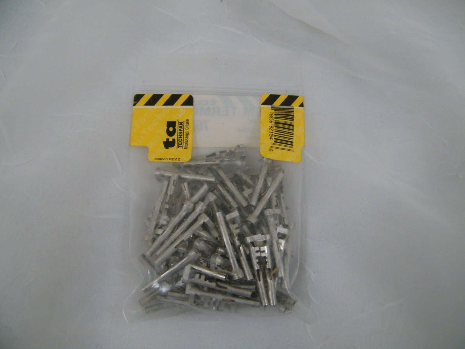 TA TECHSPAN OEM TERMINALS 762154C, 16-14GA, 12124580, 100 COUNT, NIB