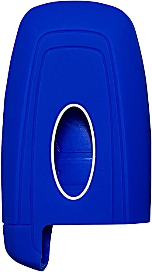 Remote Key Fob Cover Case for 2017-2024 Models, 5-Button Protector Color: Blue
