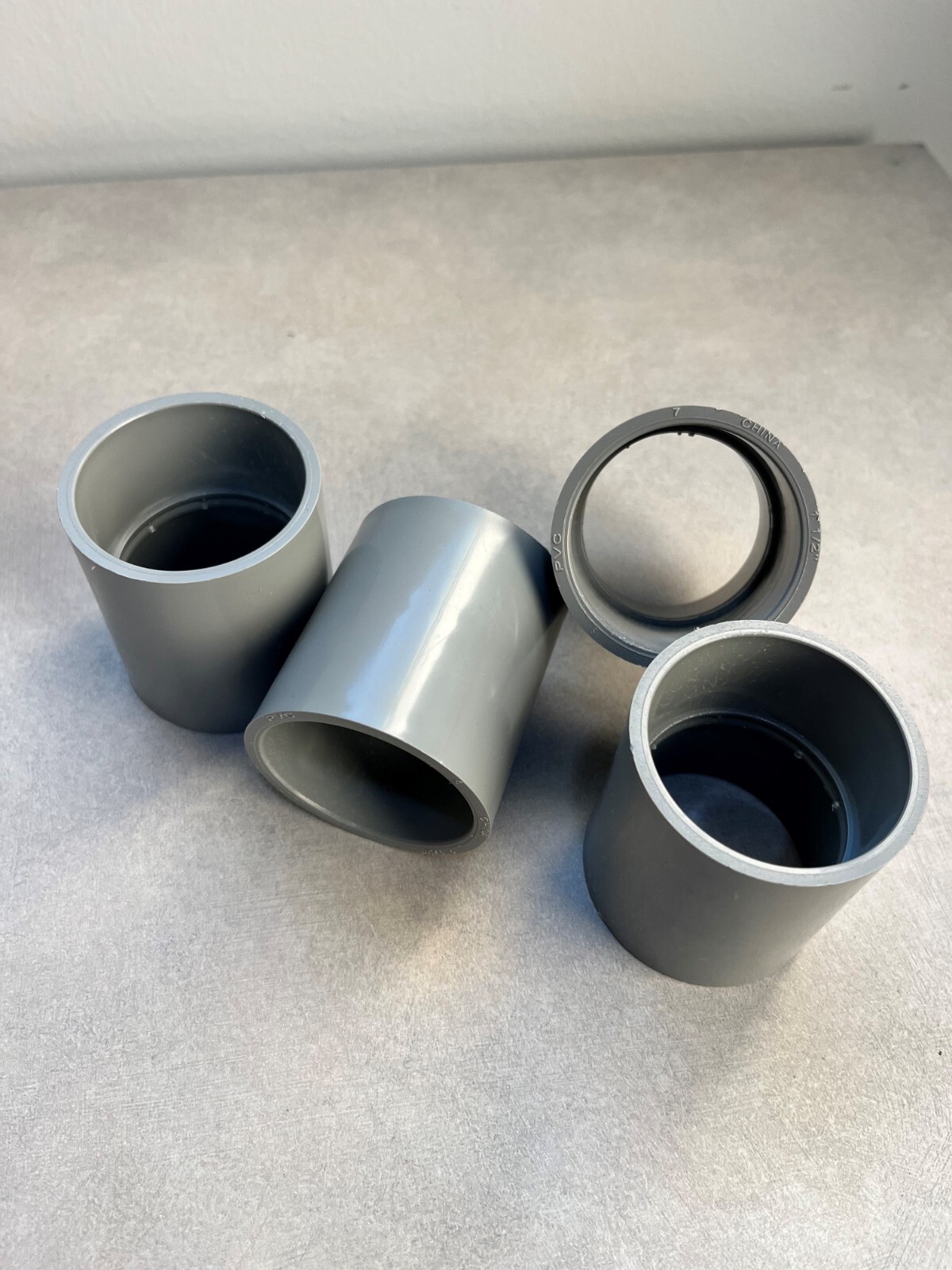 1-1/2″ PVC Standard Coupling for Sch 40 Rigid NM Conduit UL Listed 100 pc