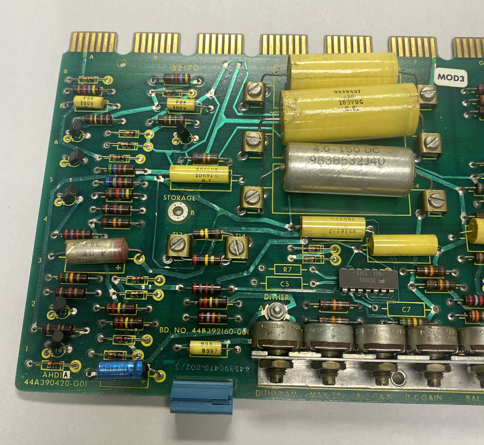 GE GENERAL ELECTRIC,AHD1A 44A390420-G01, CIRCUIT BOARD