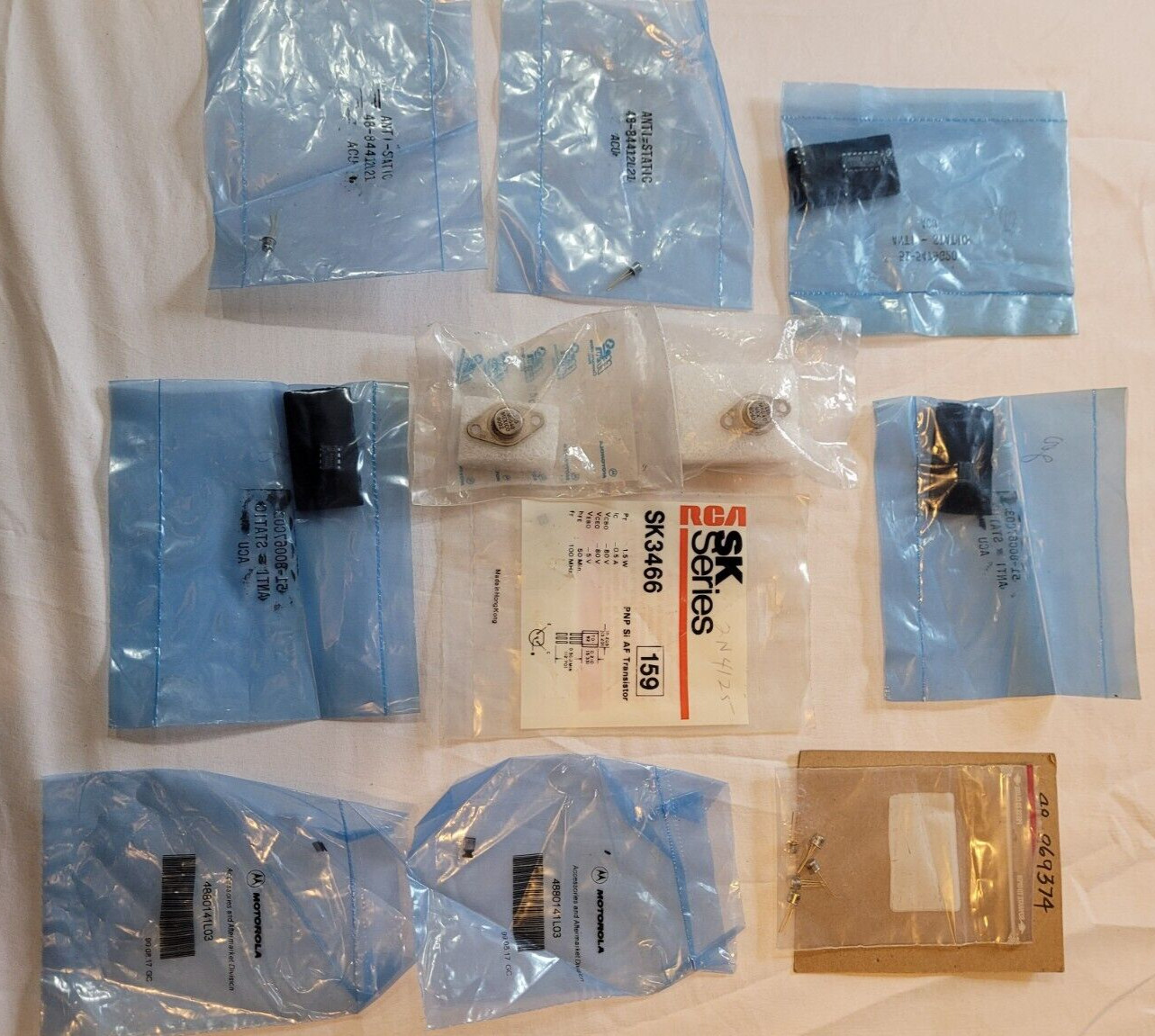 Grab Bag of Various Electronic Parts- New Old Stock Lot 1