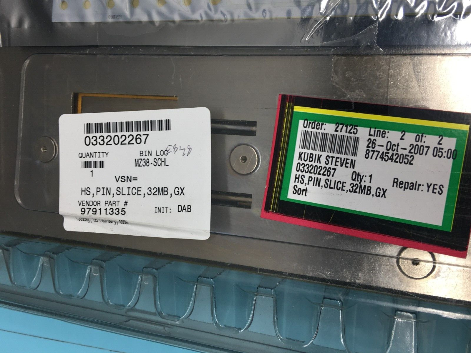 CREDENCE 97911335-08 32M LOCAL MEM SLICE II/CAP, 7-L1F02, HS, 32MB, GX, 122813