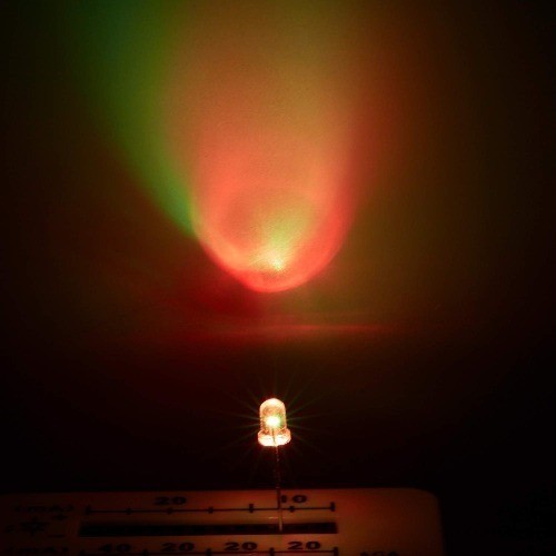100 pcs 3mm RGB Multicolor Fast Blinking LED Diode Lights L) Fast Flash