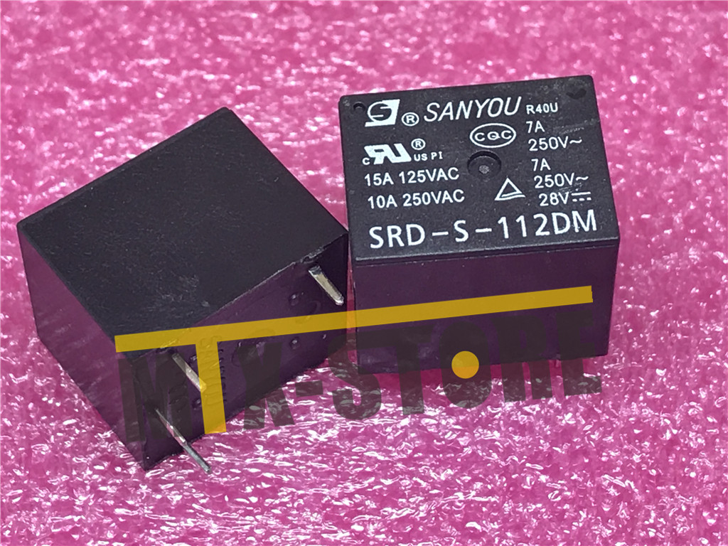 1PCS SRD-S-112DM New Best 15A 125VAC 4Pins SANYOU Coil Power Relay brand