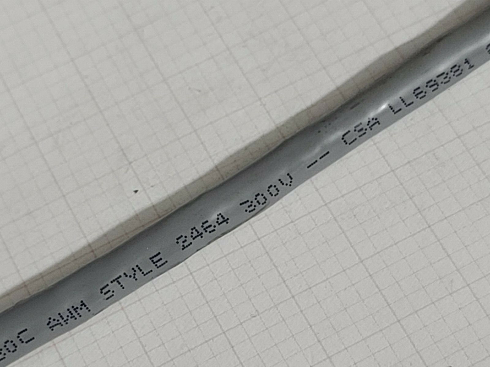 Carol C0654A 22/6P Multi Shielded Computer/Instrumentation Cable CMR Gray /10ft