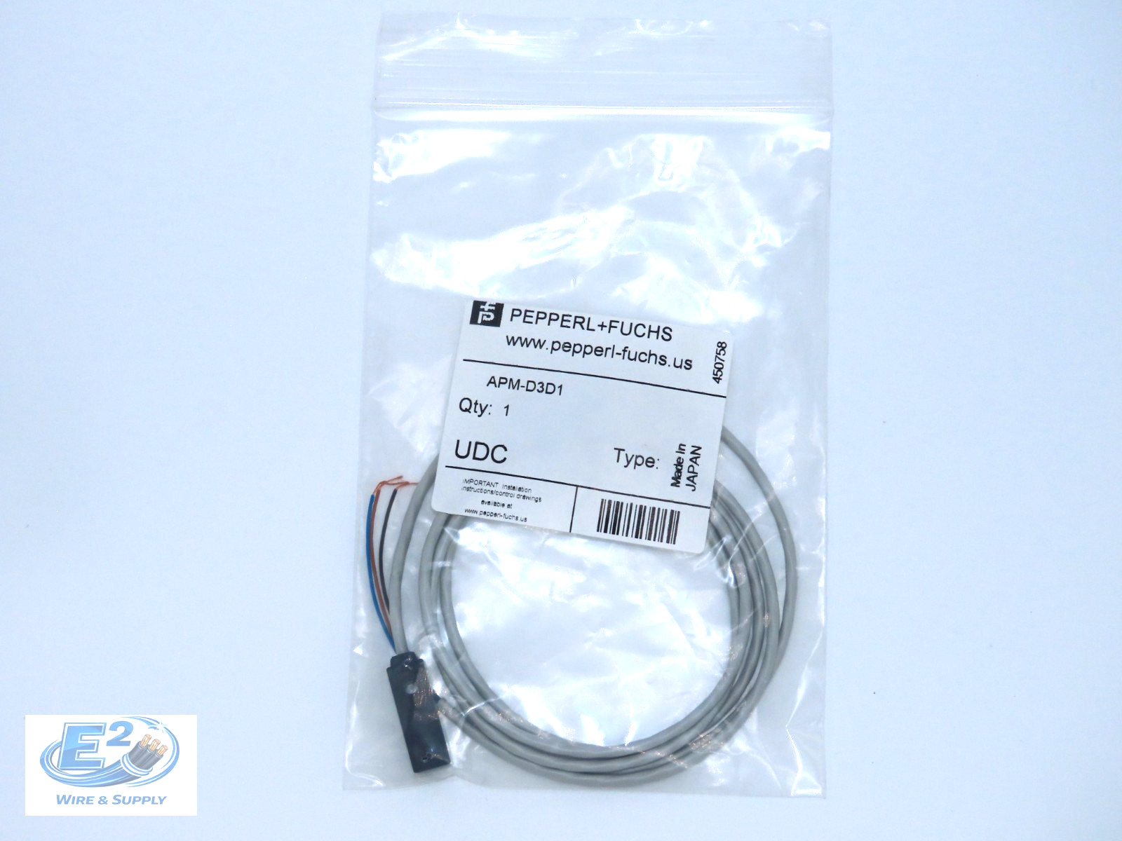 Pepperl + Fuchs APM-D3D1 Inductive Proximity Sensor