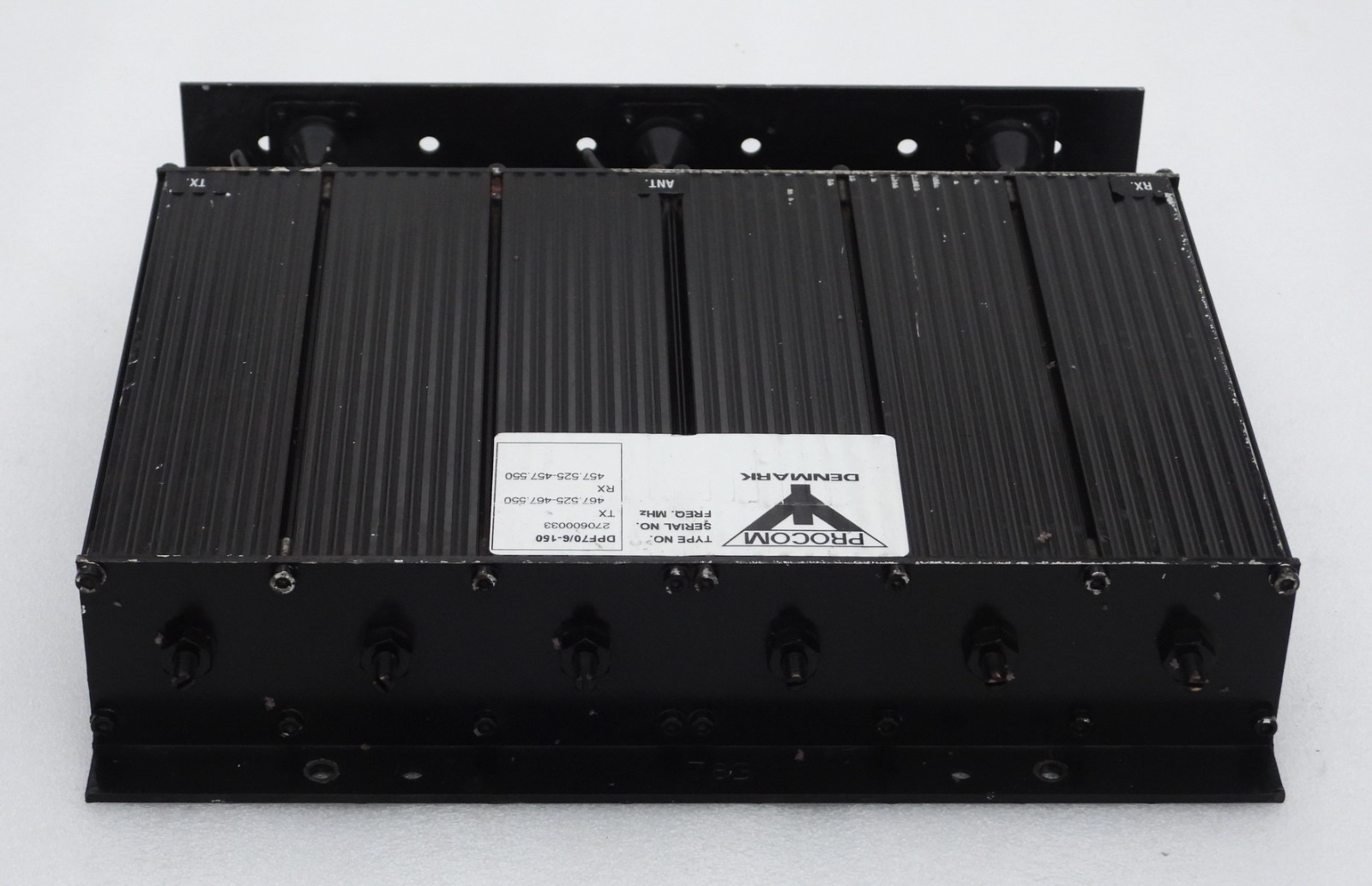 PROCOM DENMARK TYPE DPF70/6-150 RADIO COMM. SYSTEM 6-CAVITY DUPLEX FILTER