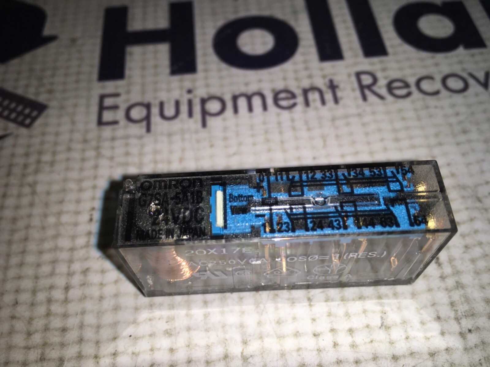 Omron relay, G7SA-5A1B, NOS, LG-2102